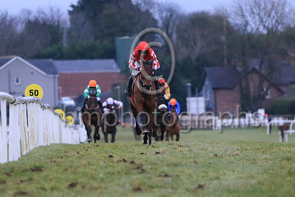1 No Time To Wait (4 ,red, white diamond ), Jockey - Mr J J Codd ,Trainer - G Elliott