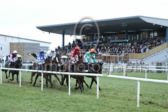 1 No Time To Wait (4 ,red, white diamond ), Jockey - Mr J J Codd ,Trainer - G Elliott