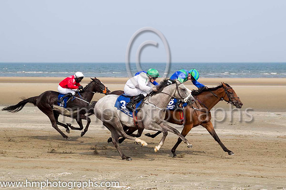 1 Our Max and S Foley - - 1st (3 ,white, emerald green large spots ) Trainer - Patrick Martin