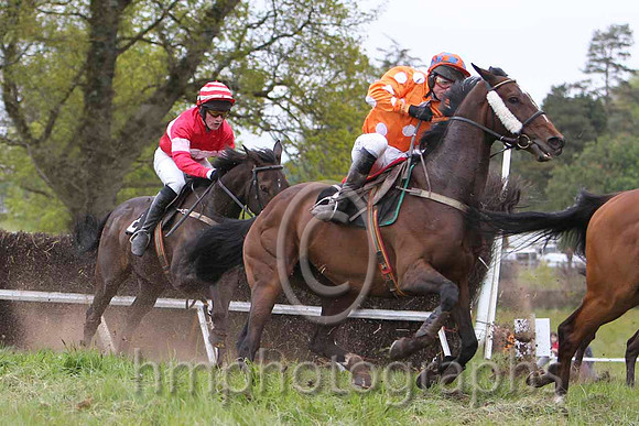 02 NEARLY A DREAM & J J Codd - 2nd (7, orange , white spots) - FT8E4321-22