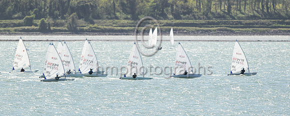 3rd Eolann Miles - 223479 -RCYC/GHYC - ILCA 6 : Results : 5, 4,6,-11,2,2, Total = 30, Nett = 19