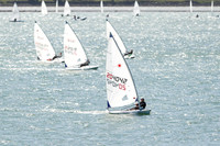 5th Gavin Doig - 204042 -EABC - ILCA 6 : Results : 6, 7,5,4,-9,4, Total = 35, Nett = 26