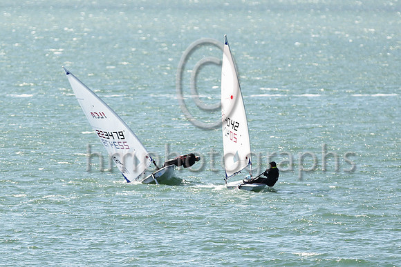 3rd Eolann Miles - 223479 -RCYC/GHYC - ILCA 6 : Results : 5, 4,6,-11,2,2, Total = 30, Nett = 19