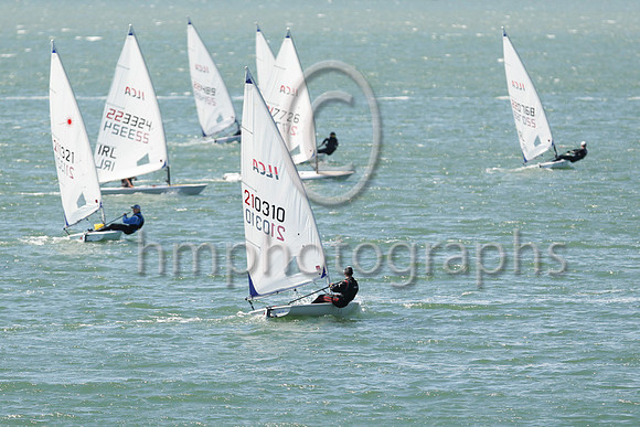 9th Conor Clancy - 223324 -RsGYC - ILCA 6 : Results : -12, 9,8,12,4,8, Total = 53, Nett = 41