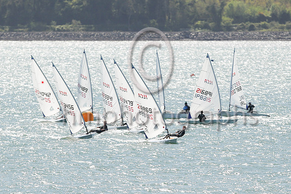 7th Rory Brennan Hobbs - 216891 -RSGYC - ILCA 6 : Results : 7, 11,-18,8,7,5, Total = 56, Nett = 38