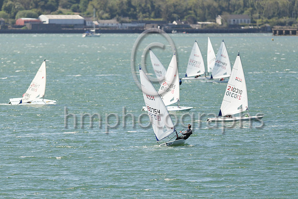 10th Patrick Fegan - 222513 -MYC/RStGYC - ILCA 6 : Results : 19, -20,9,3,10,7, Total = 68, Nett = 48