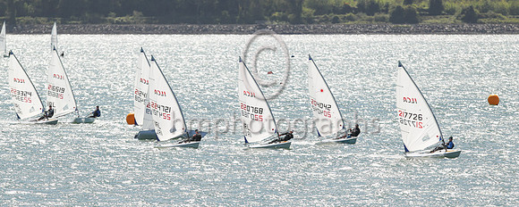 12th Blake Vaughan - 224721 -Royal Cork YC - ILCA 6 : Results : 10, 8,11,9,-13,10, Total = 61, Nett = 48