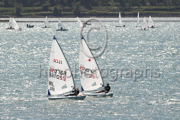 5th Gavin Doig - 204042 -EABC - ILCA 6 : Results : 6, 7,5,4,-9,4, Total = 35, Nett = 26