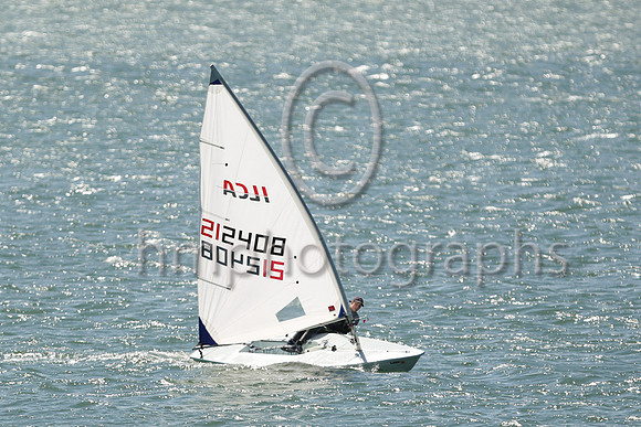15th Abigail Murphy - 212408 -RStGYC - ILCA 6 : Results : 13, 12,15,(28.0 UFD),12,12, Total = 92, Nett = 64