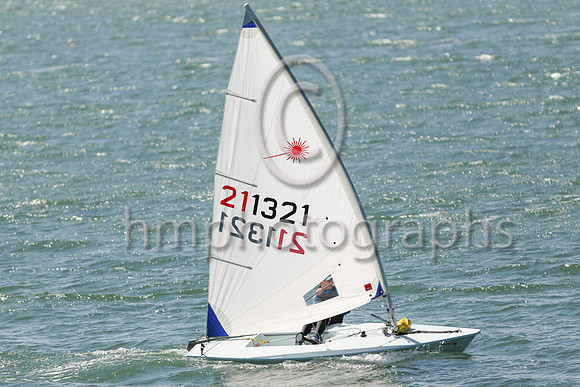 16th George Doig - 211321 -EABC - ILCA 6 : Results : 18, 15,14,10,-20,13, Total = 90, Nett = 70