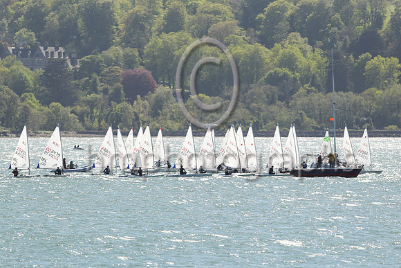 3rd Eolann Miles - 223479 -RCYC/GHYC - ILCA 6 : Results : 5, 4,6,-11,2,2, Total = 30, Nett = 19