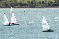 6th Calum Pollard - 137499 -CAYC - ILCA 4 : Results : 3, 8,5,-16,6,5, Total = 43, Nett = 27