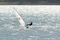 10th Aaron Moore - 215238 -BYC - ILCA 4 : Results : 5, 4,11,12,-15,13, Total = 60, Nett = 45