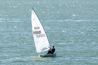 13th Gavan Murphy - 212521 -RStGYC - ILCA 7 : Results : -15, 15,14,10,7,13, Total = 74, Nett = 59