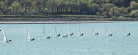 Racing underway in the ILCA6