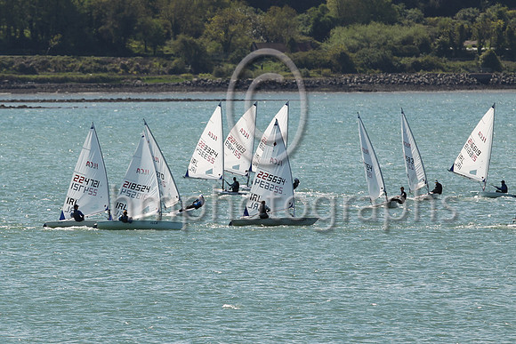 12th Blake Vaughan - 224721 -Royal Cork YC - ILCA 6 : Results : 10, 8,11,9,-13,10, Total = 61, Nett = 48