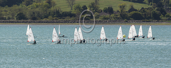 5th Alex Butcher - 224480 -SSBC/MYC - ILCA 4 : Results : 8, -10,3,3,9,3, Total = 36, Nett = 26