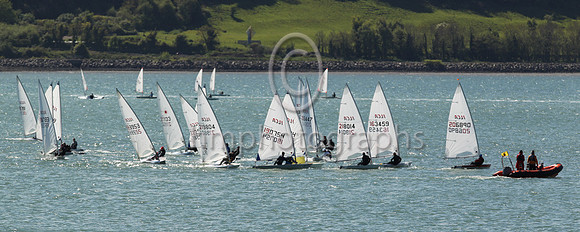 2nd Roger Craig - 163459 -Kircubbin - ILCA 7 : Results : 2, 2,2,2,-3,3, Total = 14, Nett = 11