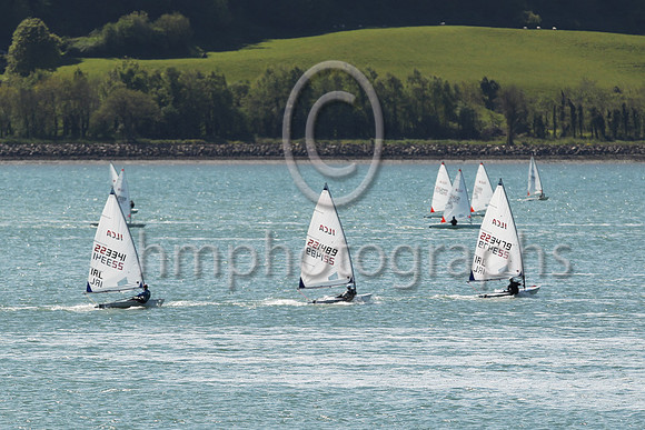 4th Joseph Robinson - 221489 -BYC/HSC - ILCA 6 : Results : 4, 5,3,2,5,(28.0 RET), Total = 47, Nett = 19