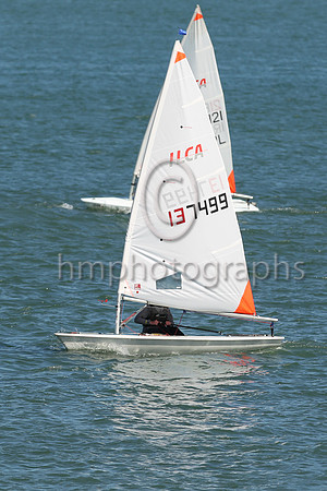 6th Calum Pollard - 137499 -CAYC - ILCA 4 : Results : 3, 8,5,-16,6,5, Total = 43, Nett = 27
