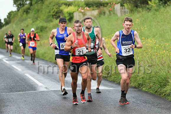 3rd 32 Jack McKenna Ballymena Runners M 01:16:58 +00:01:19