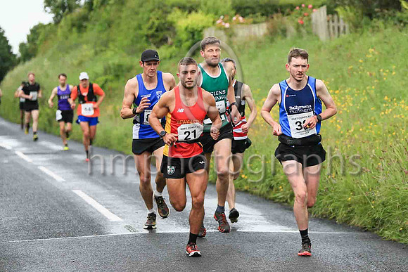 1st 21 Ashley Crutchley Newcastle and District AC MU23 01:15:39