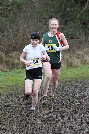Sinead McDonald (84) Drogheda Institute of Education 18th & Deborah Gilliand (98) Coleraine High School 18th - FT8E1618-48