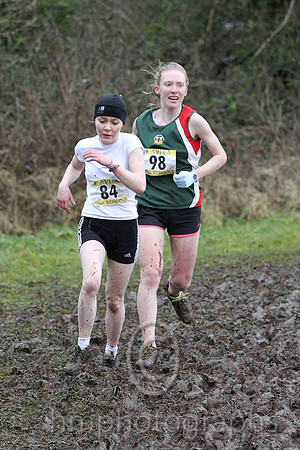 Sinead McDonald (84) Drogheda Institute of Education 18th & Deborah Gilliand (98) Coleraine High School 18th - FT8E1619-49