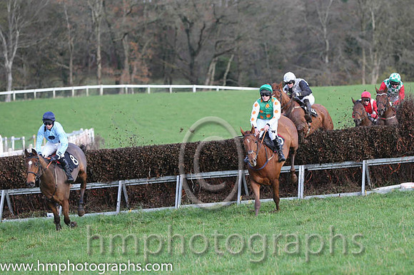 02 Areema and M J Lynch - - 02nd (8 ,light blue, navy large spots ) Trainer - I R Ferguson  01 Kilcullen Flem and R James - - 01st (6 ,emerald green, orange hoops ) Trainer - Donnchadh Doyle