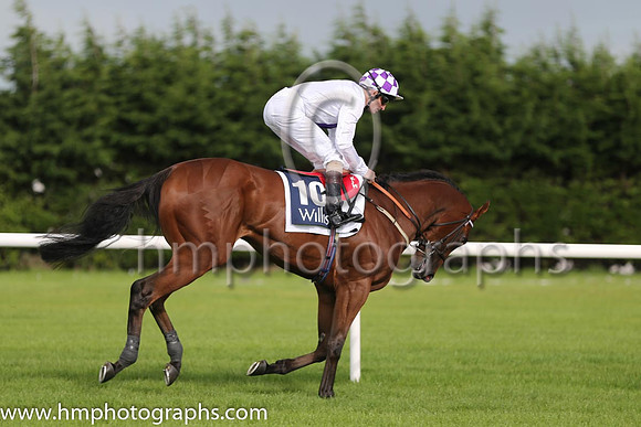3rd Sanus Per Aquam ( 10 ) - white, purple panel ( Kevin Manning ) : Trainer - J S Bolger