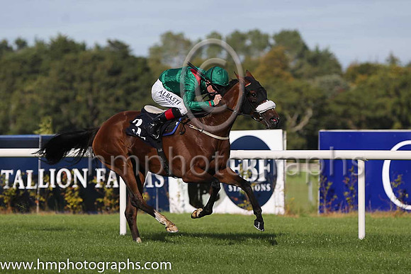 1st Silwana ( 3 ) - green, red epaulettes ( Pat Smullen ) : Trainer - D K Weld