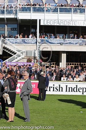 Lester Piggott at the Longines Irish Champions weekend at Leopardstown