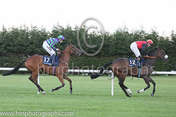 2nd Withernsea ( 17 ) - purple, emerald green hoops ( Jamie Spencer ) : Trainer - Richard Fahey