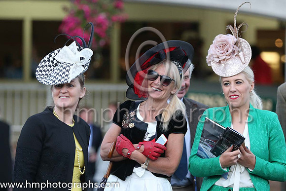 Ladies at The Longines Irish Chamions weekend at Leopardstown