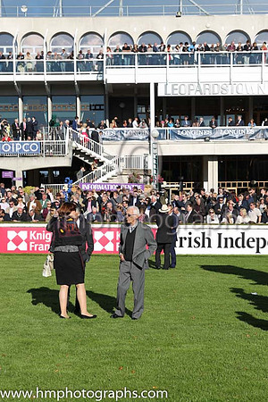 Lester Piggott at the Longines Irish Champions weekend at Leapardstown