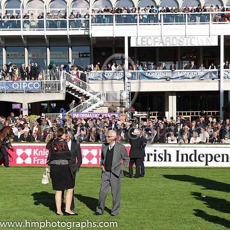 Lester Piggott at the Longines Irish Champions weekend at Leapardstown