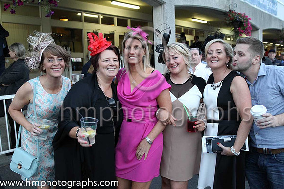 Ladies at the Longines Irish Champions weekend at Loopardstown