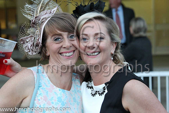 Ladies at the Longines Irish Champions weekend at Loopardstown