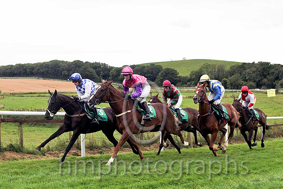 Local Local Knowledge - PU, Jockey Miss S K McCarthy & Lizzies Boy PU , Jockey Miss A Foley  lead the group - IMG_9510-e