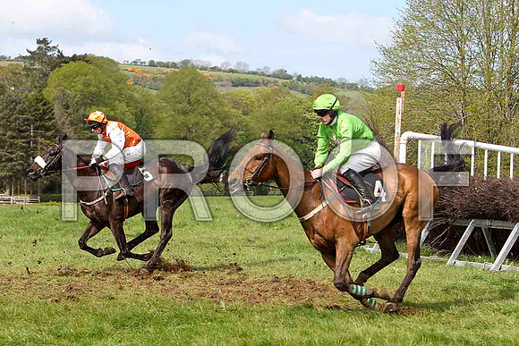Knock A Hand , 2nd , Jockey - J J Codd & Fast Gun , 3rd, Jockey - M J O'Hare - FT8E2066-e
