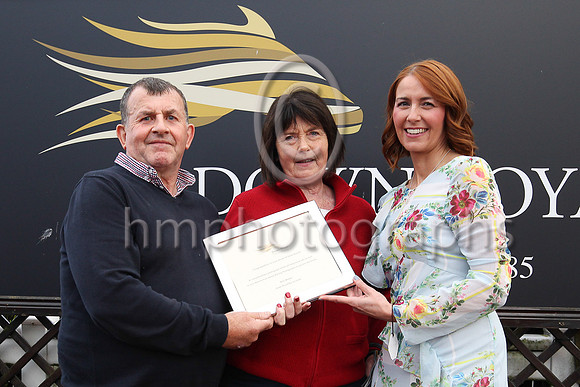 01st Mr Michael  Shane Foley (6, light blue, black stars) trainer Adrian Brendan Joyce, Owner Mrs Christina Joyce