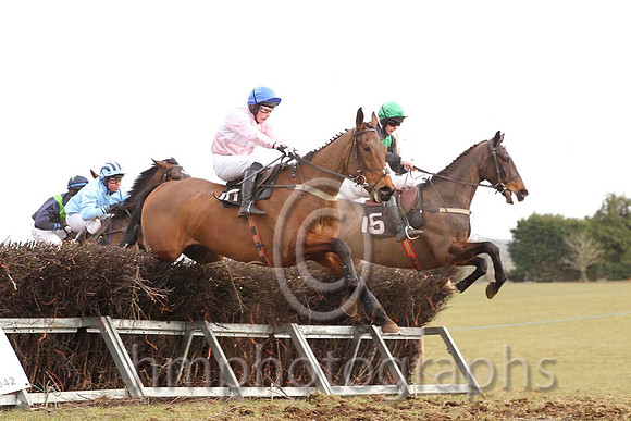 01 El Grande & J E Flynn - Winner (10, pink, white hoop) & 05 Winginaround & M J O'Hare - 5th (15, black , green sash ) - - CU2D6788-21