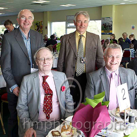 Standing : P J Bradley MLA, Liam Bradley , Sitting -  Ron McKnight & John Beresford Irish Regional Manager William Hill - FT8E4367-e4