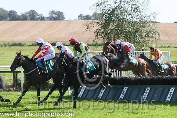 04th Carlyan ( 10 , brown, light green sleeves ) and A.E. Lynch - Trainer : Peter Casey - Owner : Miss M. McLoone
