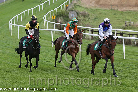 01st Tigroney ( 1 , black  yellow diabolo ) and Donagh Meyler (7) - Trainer : Miss Elizabeth Doyle - Owner : P.Bradford