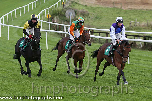 08th Buckeye Shan ( 3 , purple, royal blue cross ) and A.E. Lynch - Trainer : Vincent Laurence Halley - Owner : M. Allen