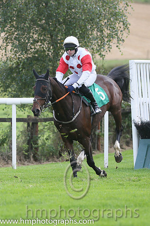 07th Macs Bach ( 5 , white, red spots ) and M.J. Ferris - Trainer : Ms.M.Flynn - Owner : Santry Power Walsh Syndicate