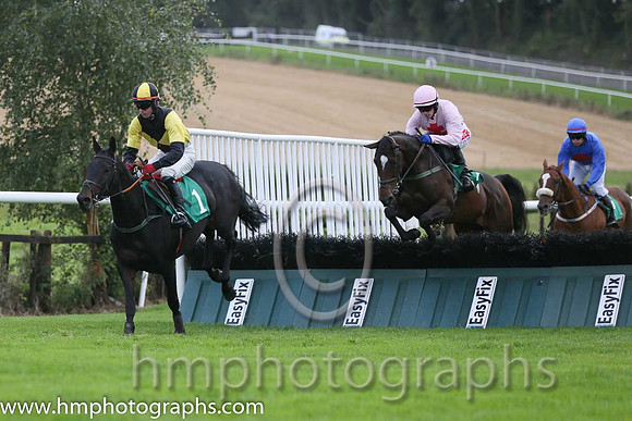 01st Tigroney ( 1 , black  yellow diabolo ) and Donagh Meyler (7) - Trainer : Miss Elizabeth Doyle - Owner : P.Bradford