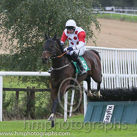 07th Macs Bach ( 5 , white, red spots ) and M.J. Ferris - Trainer : Ms.M.Flynn - Owner : Santry Power Walsh Syndicate
