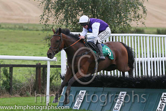 08th Buckeye Shan ( 3 , purple, royal blue cross ) and A.E. Lynch - Trainer : Vincent Laurence Halley - Owner : M. Allen